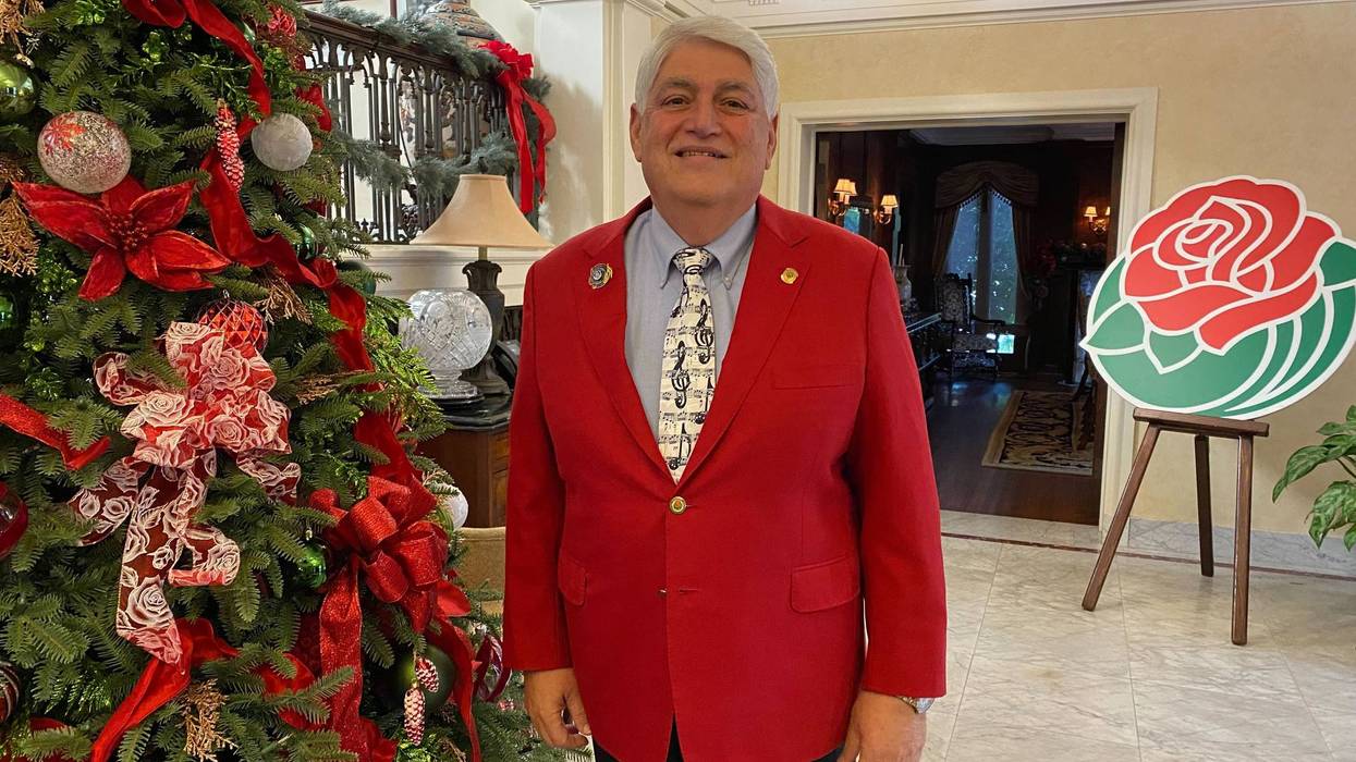 Alex Aghajanian, the president and chairman of the board of the Pasadena Tournament of Roses Association