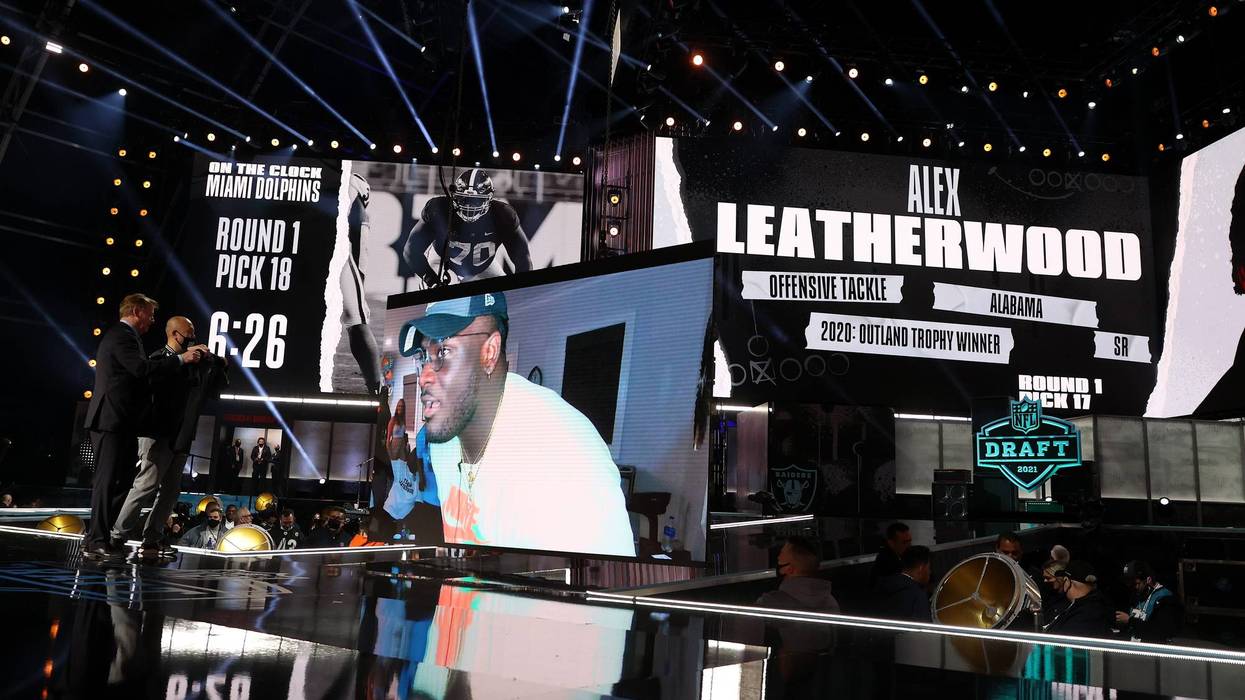 Alex Leatherwood, 2021 NFL Draft