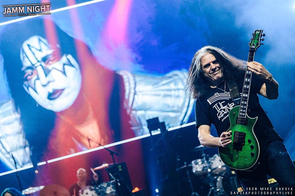 Alex Skolnick (Testament) - Jamm Night hosted by Paulie Z - Anaheim Convention Arena - 1.23.26