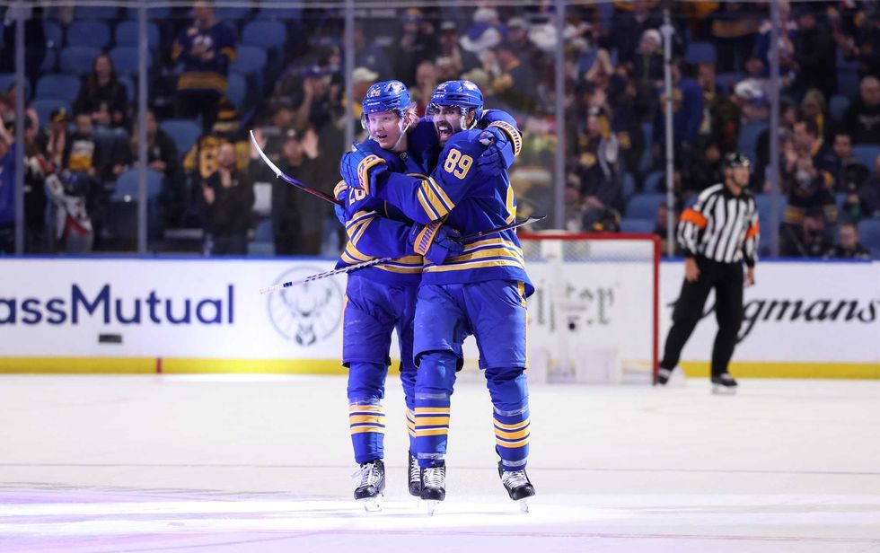 Alex Tuch and Rasmus Dahlin