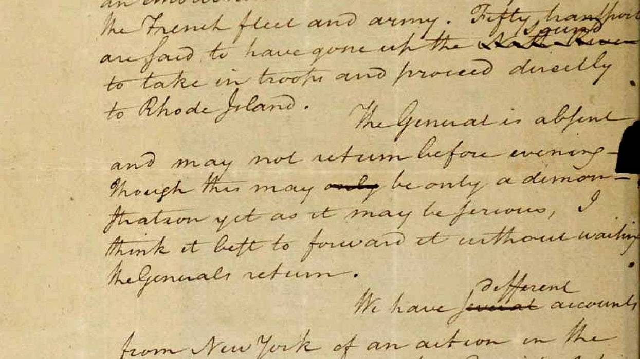 Alexander Hamilton Letter