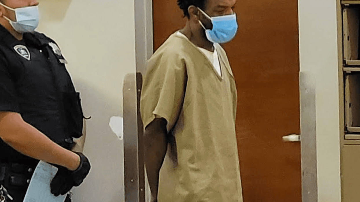 Alexander Wright appearing in a Bronx courtroom on Thursday.