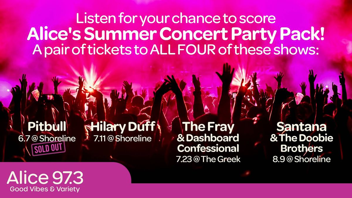 Alice's Summer Concert Party Pack 2026