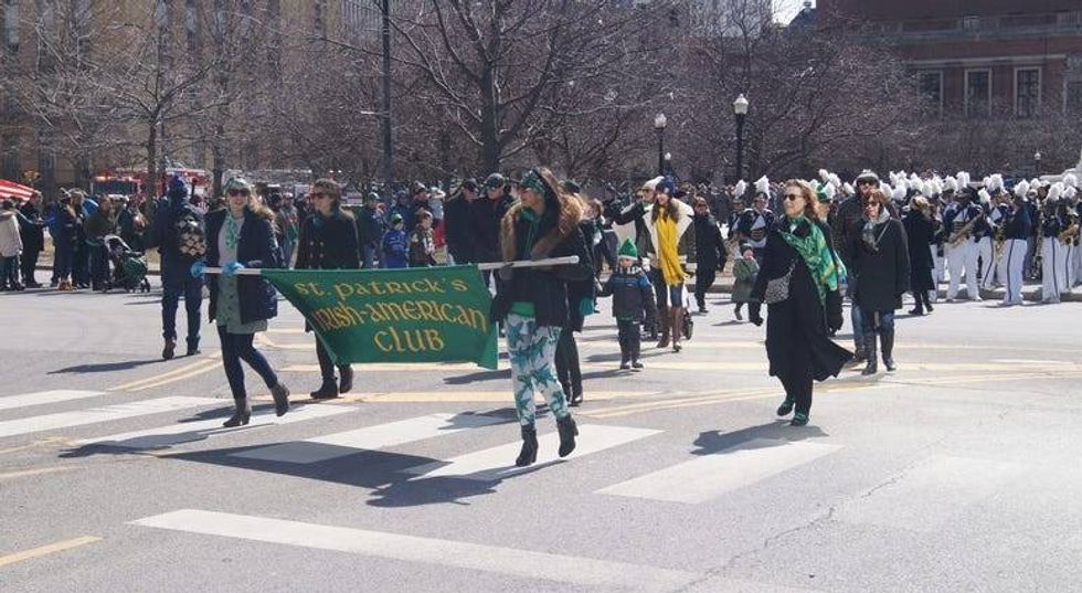 All IRISH for the annual St. Patrick's Day Parade