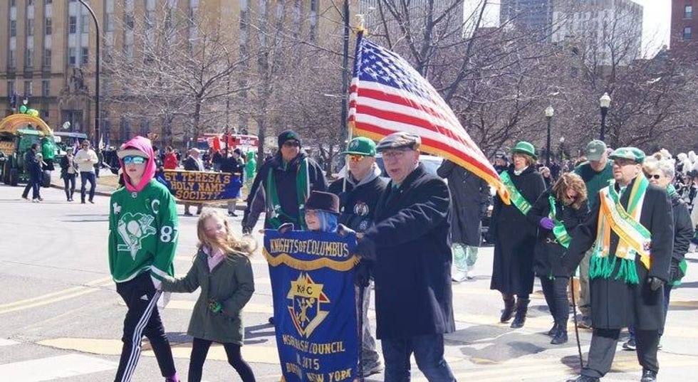 All IRISH for the annual St. Patrick's Day Parade