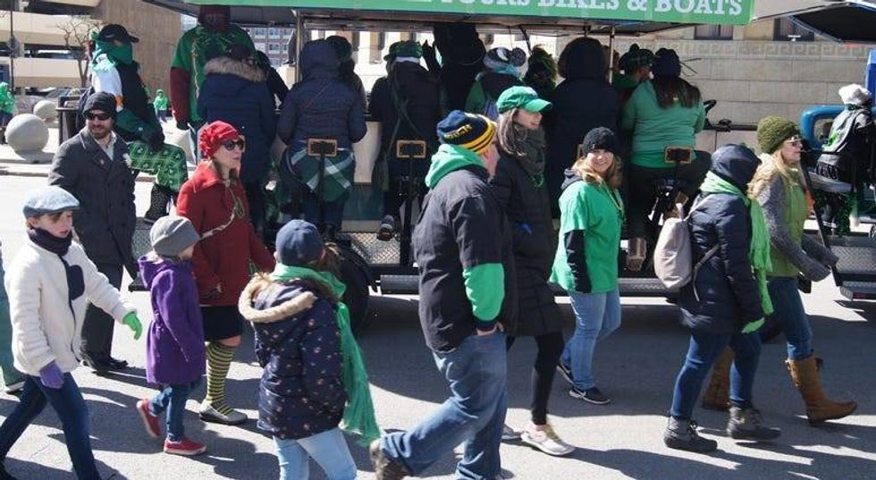 All IRISH for the annual St. Patrick's Day Parade
