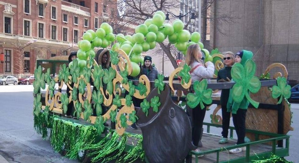 All IRISH for the annual St. Patrick's Day Parade