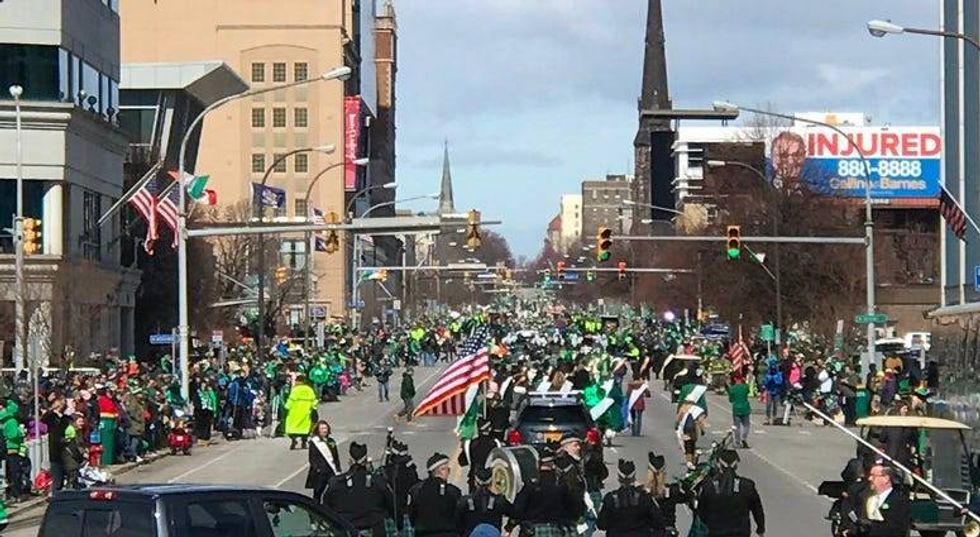 All IRISH for the annual St. Patrick's Day Parade