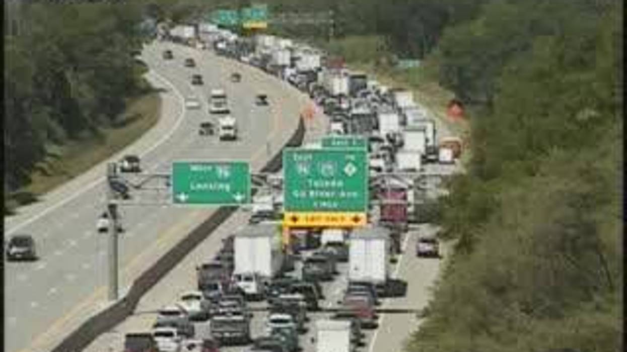 All westbound lanes of I-696 in Farmington Hills are currently closed after troopers said a serious crash involving a jackknifed semi truck killed two people and injured two others on Wednesday morning.