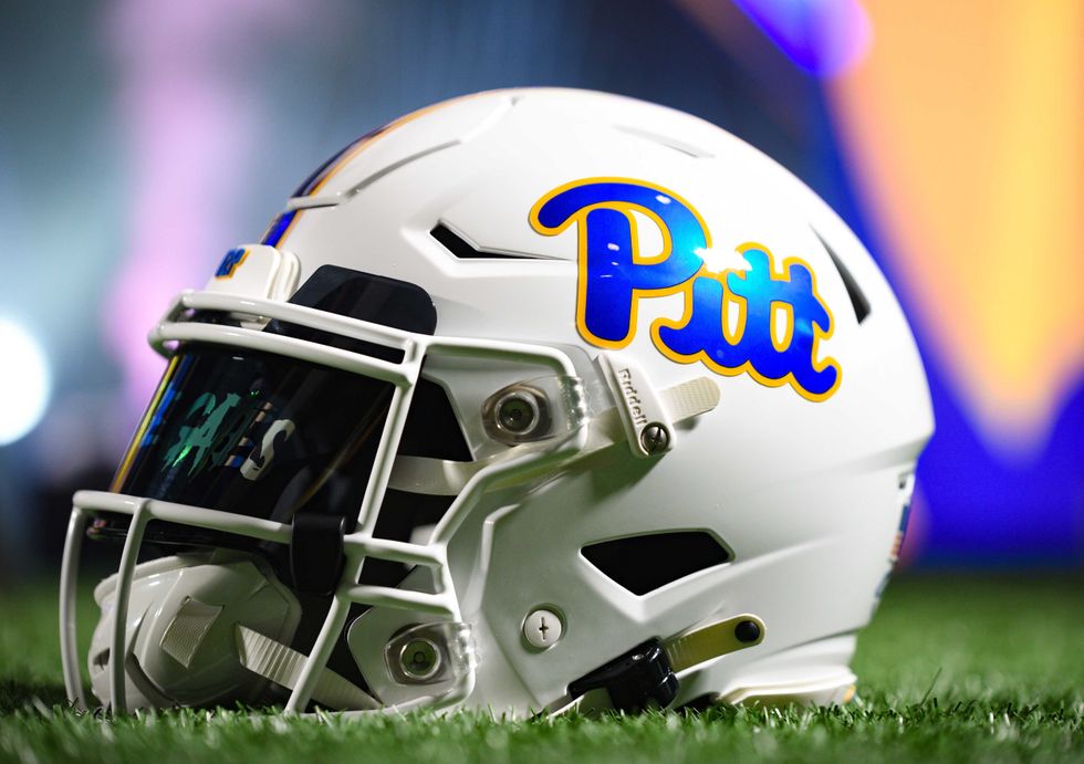 All White Pitt Helmet