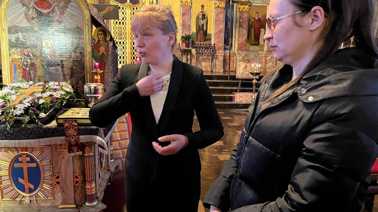 Alla Pukhtetska and Veronika Matviienko