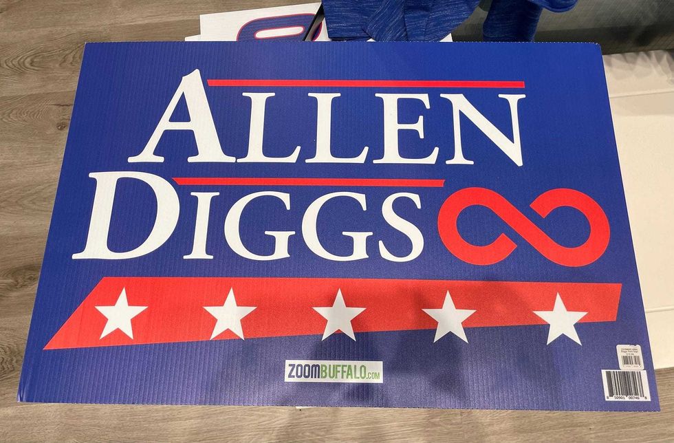 Allen-Diggs yard sign