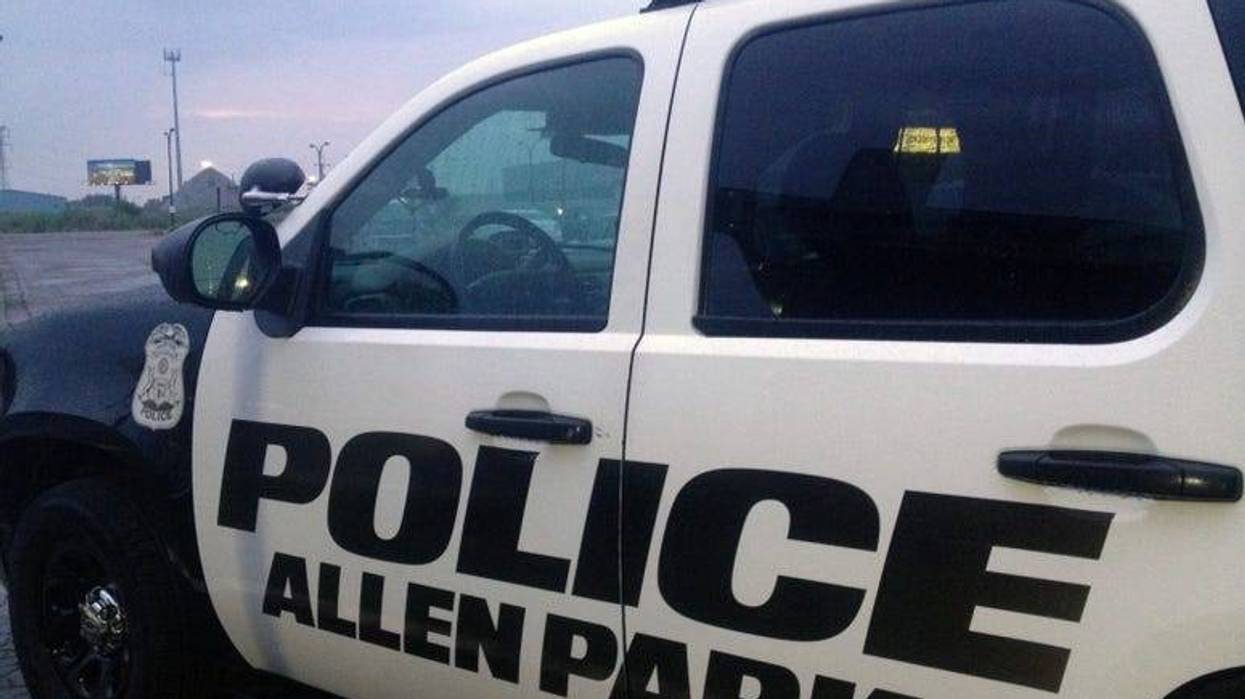 Allen Park police SUV