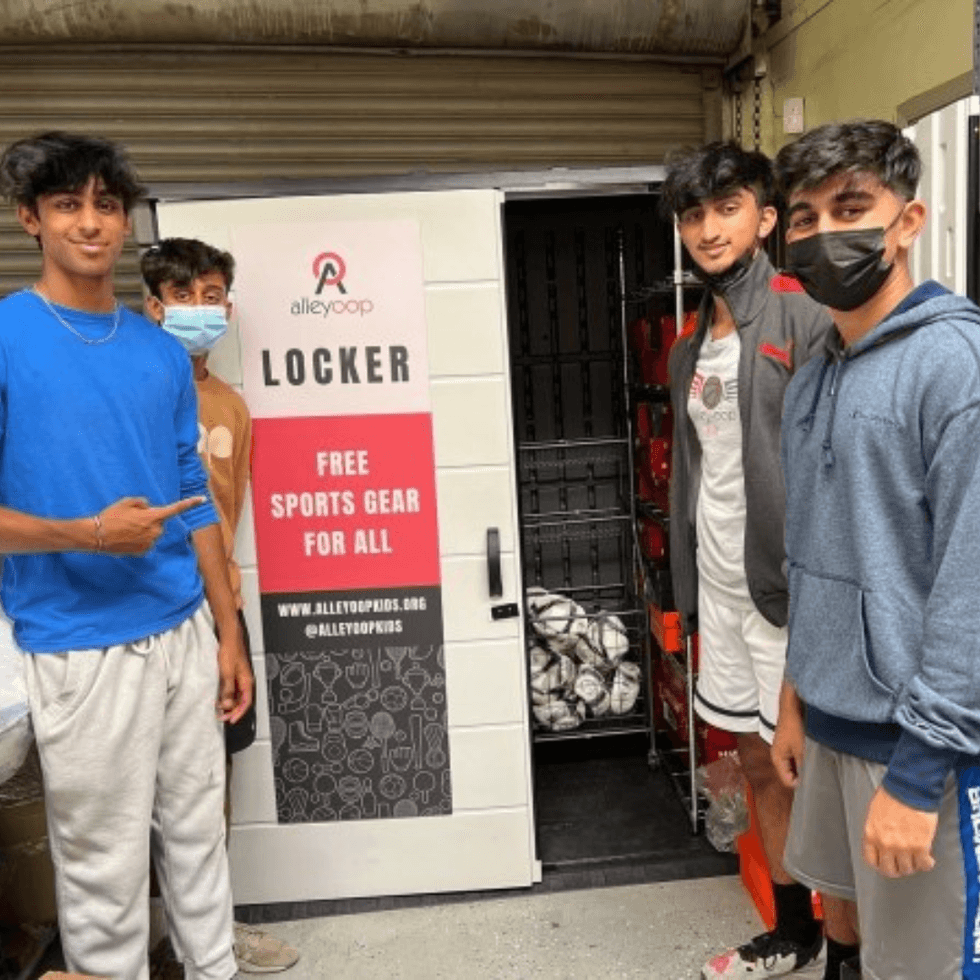 Alley Oop Kids - Lending Lockers Project