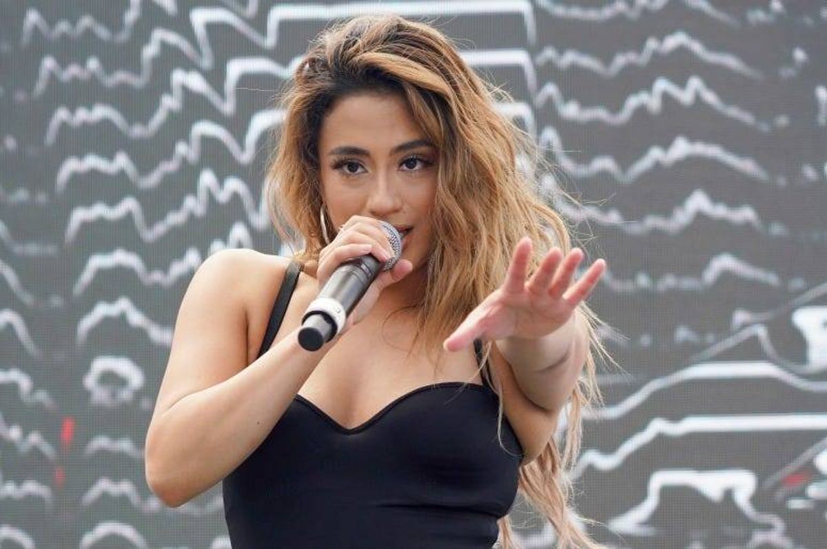 Ally Brooke performs during the Pepsi and Publix Hispanic Heritage Month Kickoff Celebration