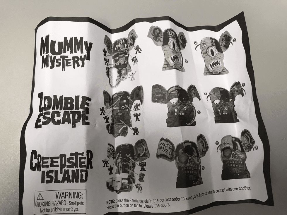 Also included a preview of the playsets