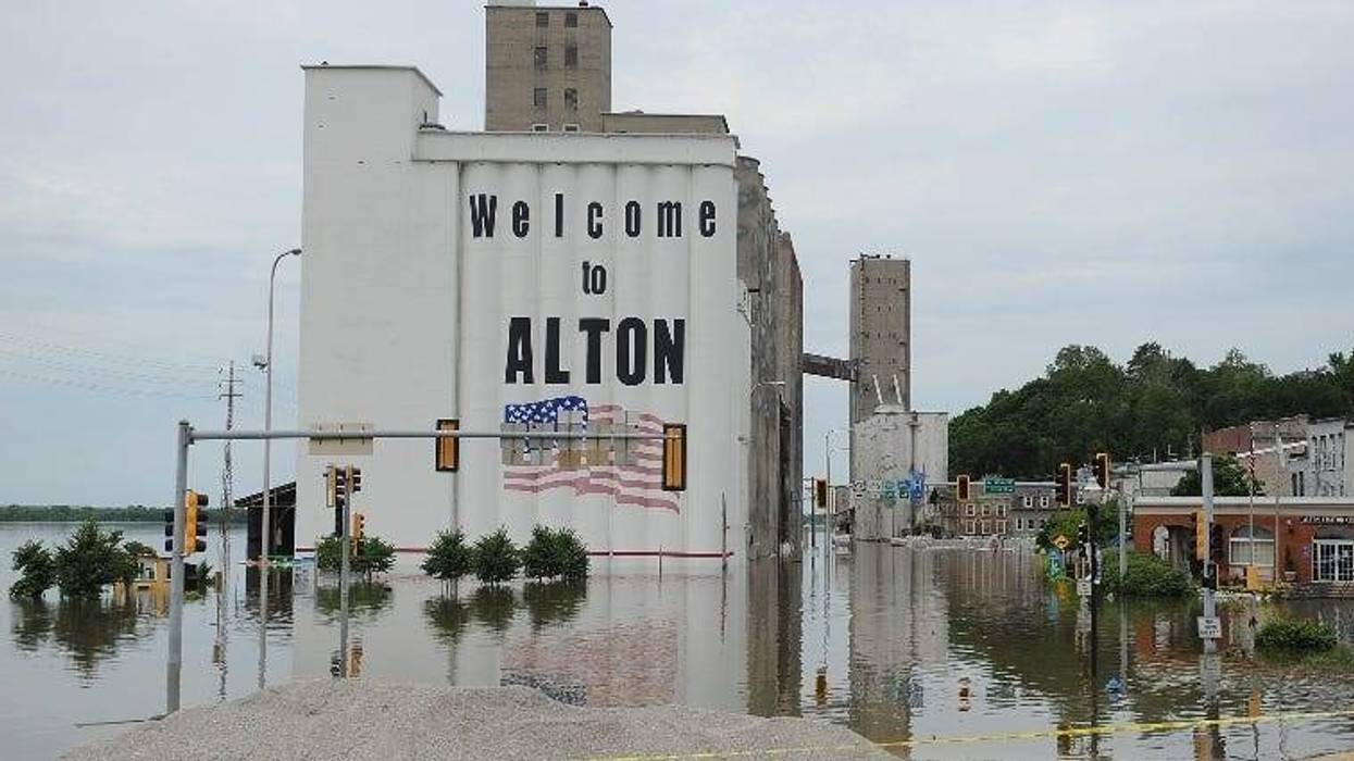 Alton, Illinois flooding