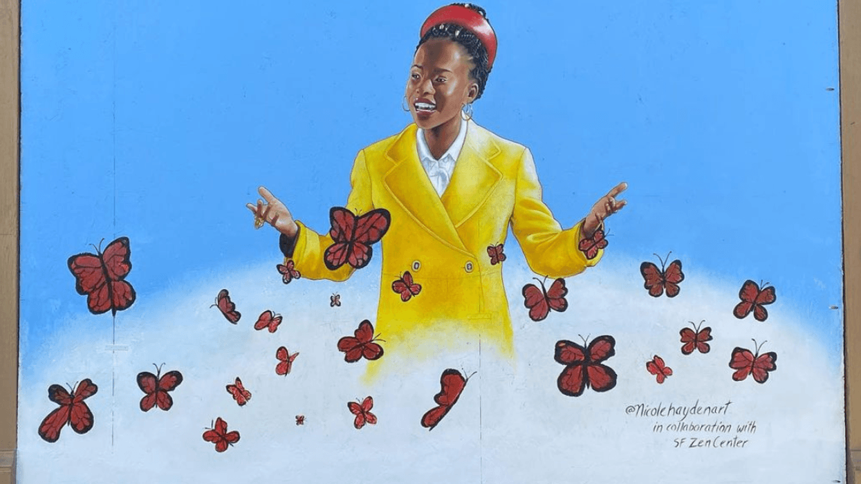 Amanda Gorman mural
