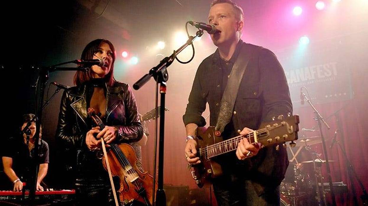 Amanda Shires and Jason Isbell