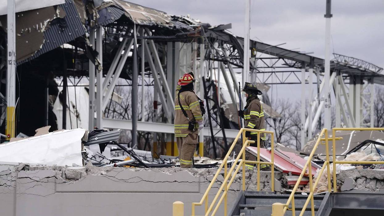 Amazon facility tornado
