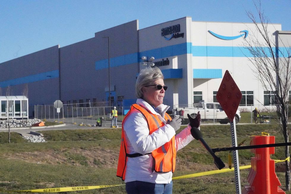 Amazon facility tornado