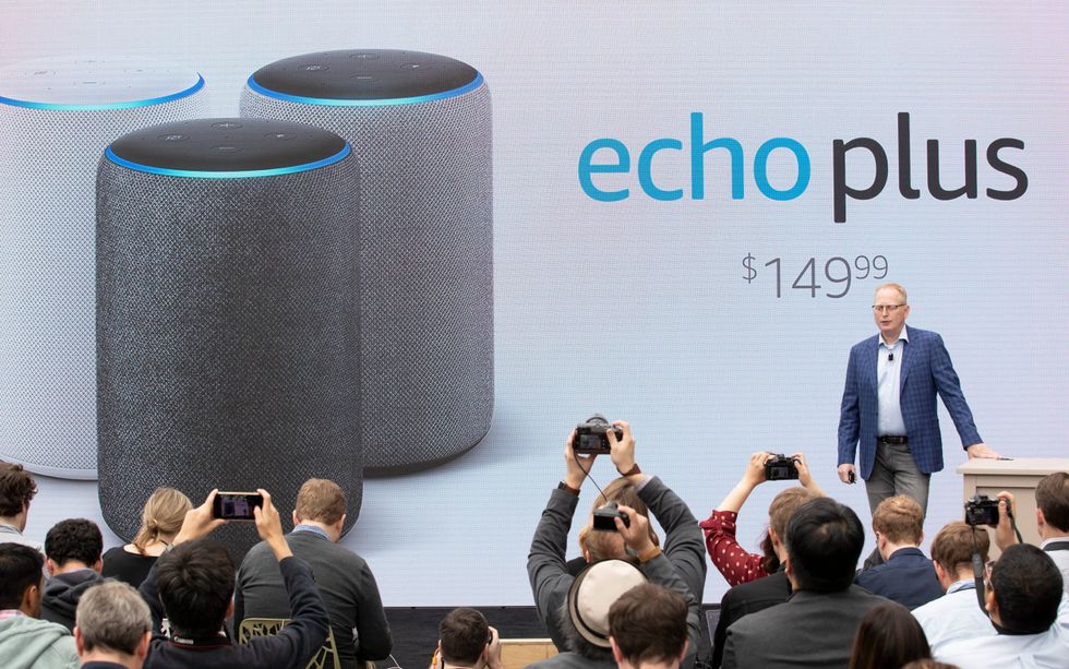 Amazon launched more than 70 Alexa-enabled products during a 2018 event.
