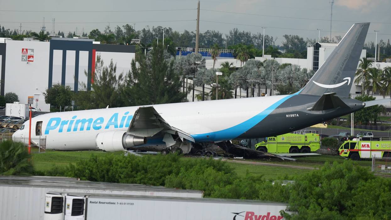 Amazon Plane Overruns Runway