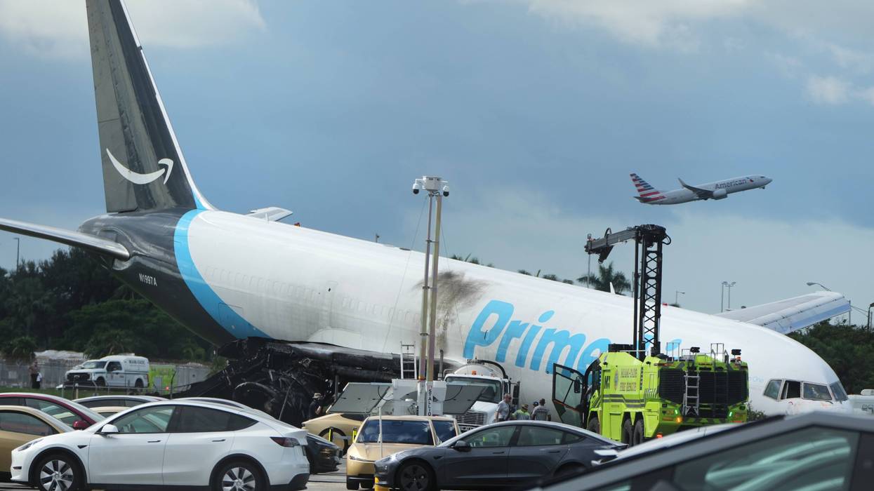 Amazon Plane Overruns Runway