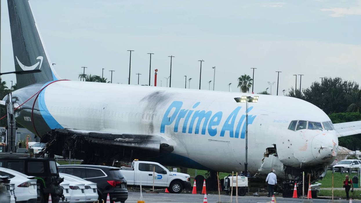 Amazon Plane Overruns Runway