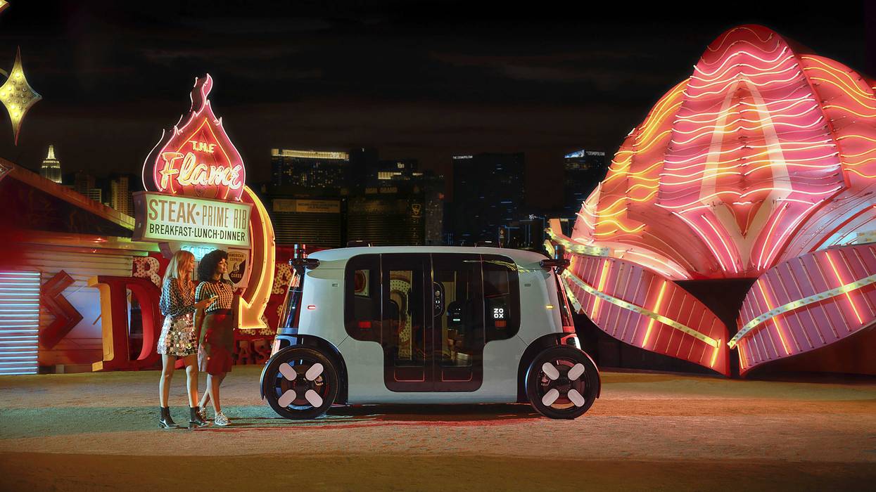 Amazon Robotaxis Las Vegas
