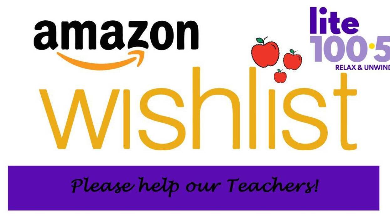 Amazon Teacher Wish List
