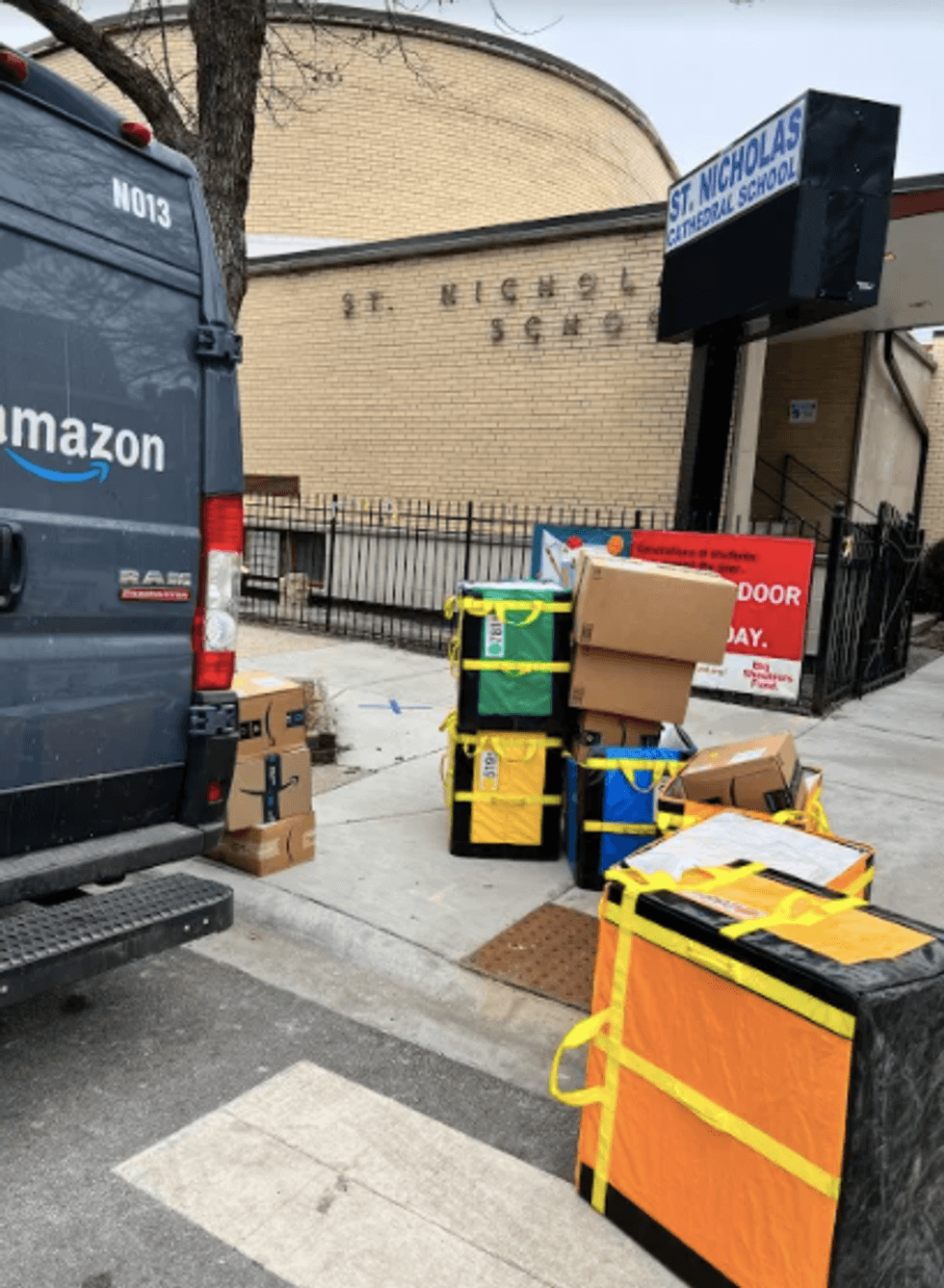 Amazon truck