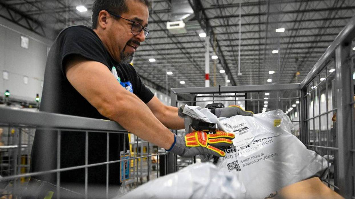 Amazon Warehouse Operates On Cyber Monday