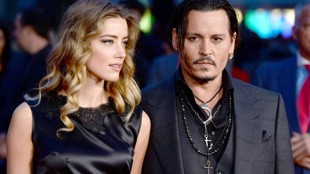 Amber Heard and Johnny Depp