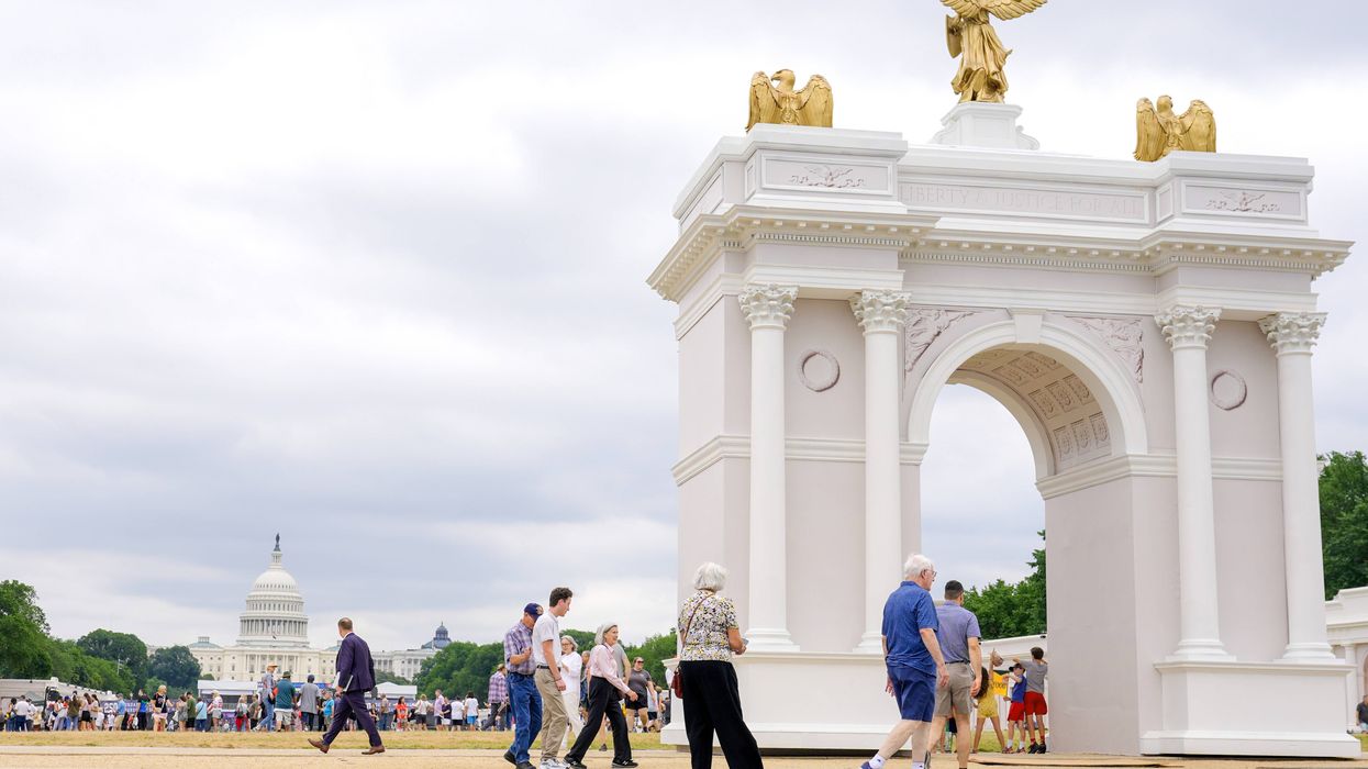 Trump's plan for a triumphal arch in the nation's capital is getting another review