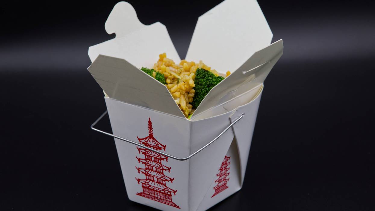 America 25 Objects Takeout Container