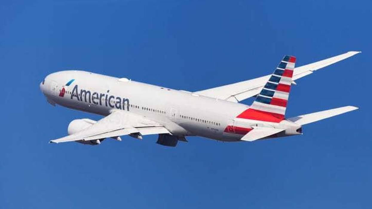 American Airlines flight