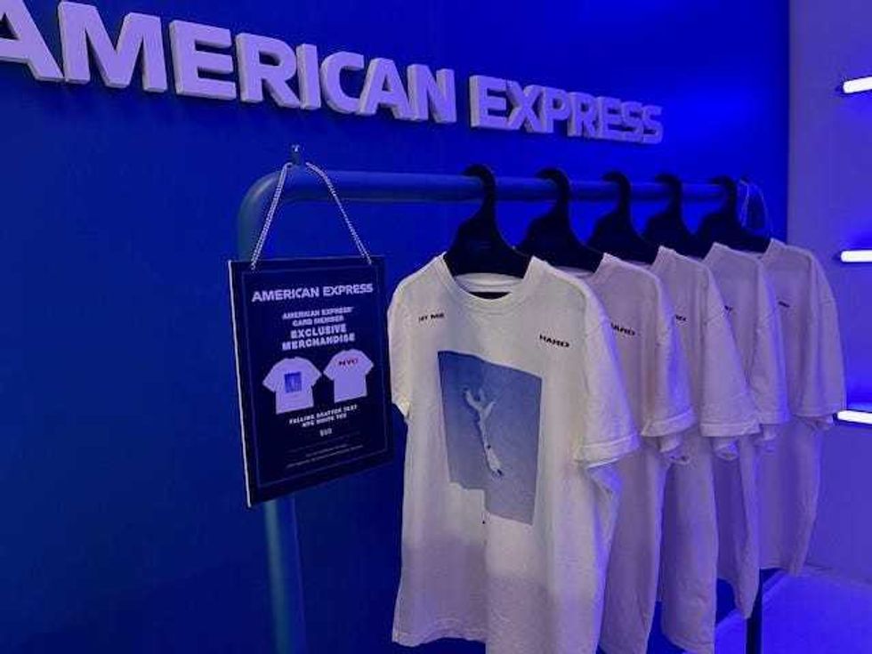 American Express cardholders receive exclusive early access to the Billie Eilish pop-up shop in SoHo, and an exclusive gift only they can purchase.