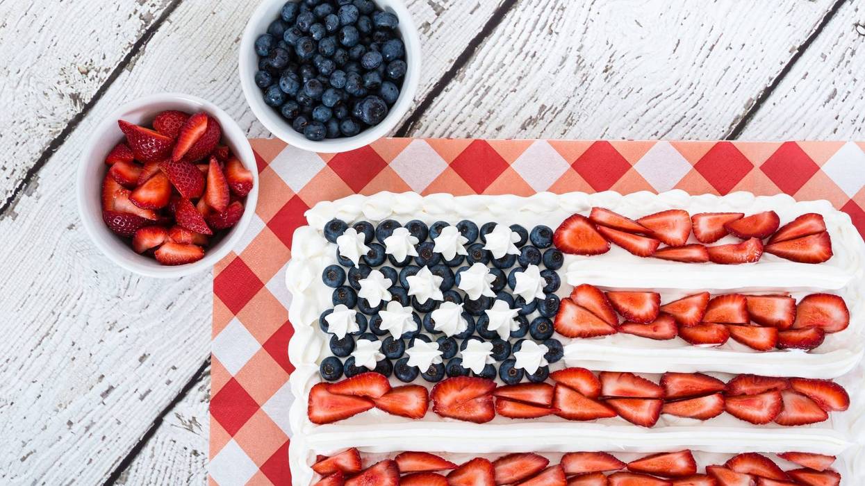 American Flag Dessert