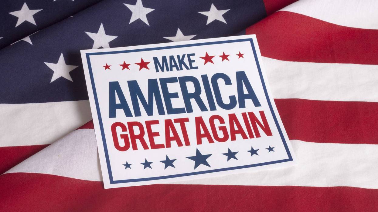 American Flag - Make America great again