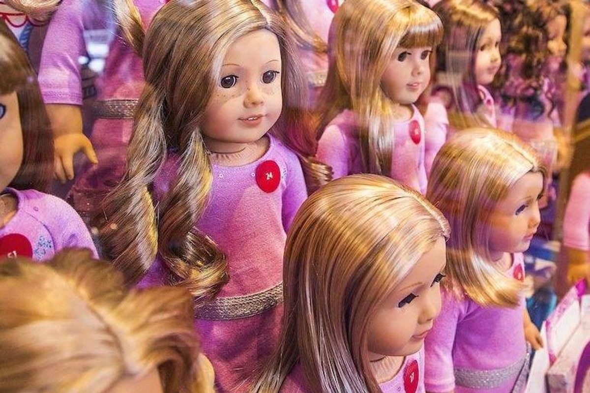 American Girl Dolls, Mattel, Store, Shelf