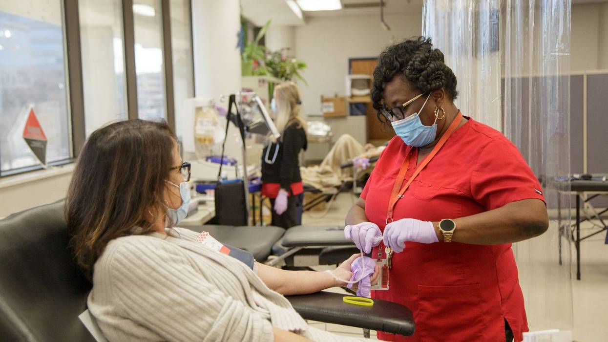 American Red Cross Blood Donation
