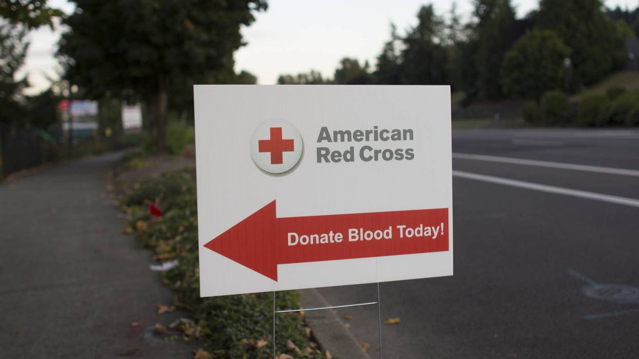 American Red Cross Sign