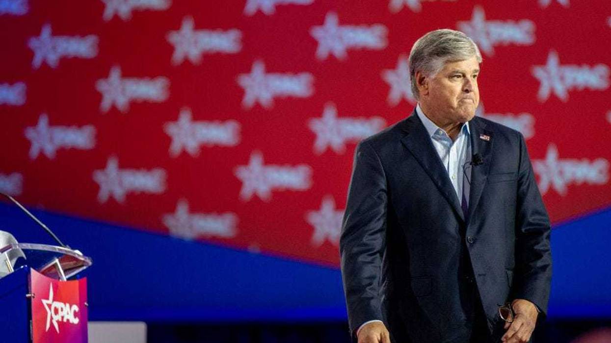 American talk show host Sean Hannity prepares to speak at the Conservative Political Action Conference CPAC held at the Hilton Anatole on August 04, 2022 in Dallas, Texas. CPAC began in 1974, and is a conference that brings together and hosts conservative organizations, activists, and world leaders in discussing current events and future political agendas. (Photo by Brandon Bell/Getty Images)