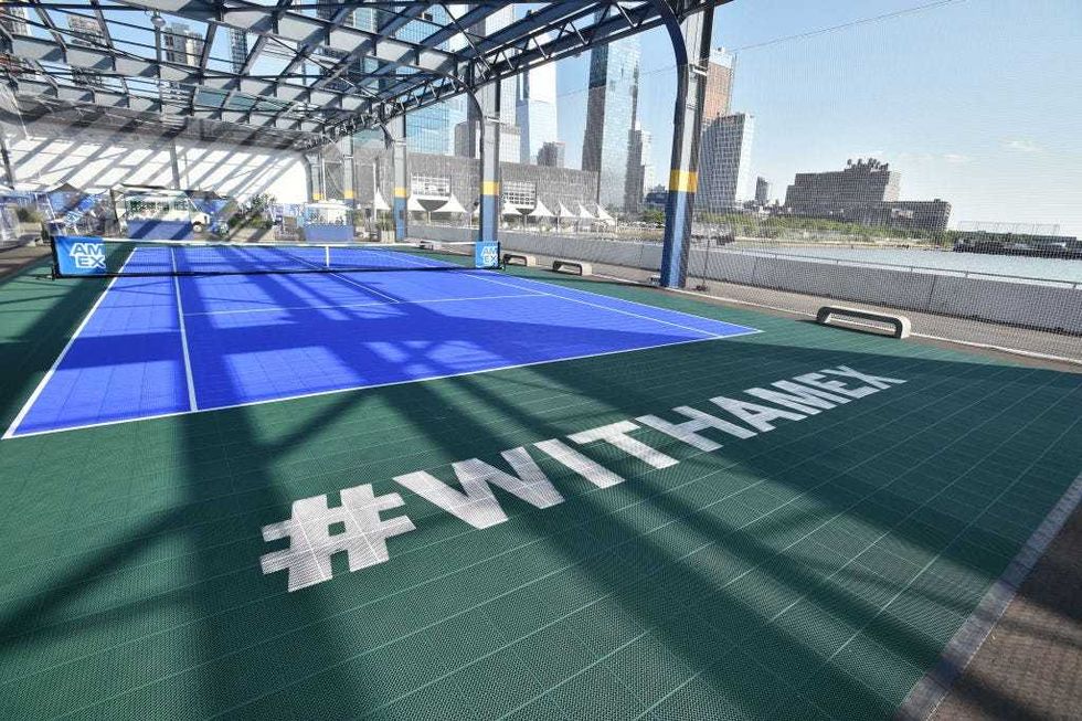 Amex Courts from above