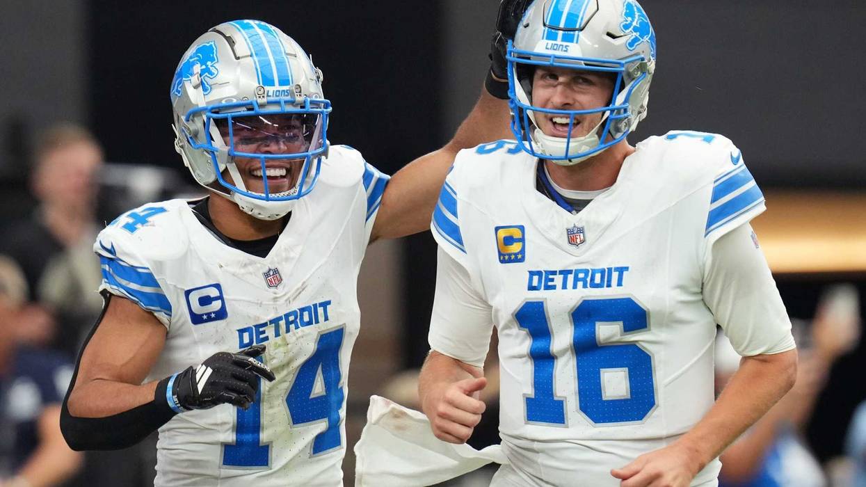 Amon-Ra St. Brown, Jared Goff