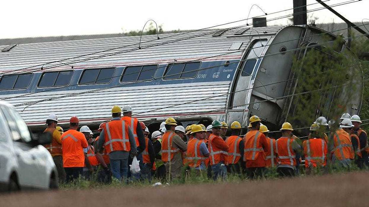 Amtrak Train Derailment in Philadelphia 2015
