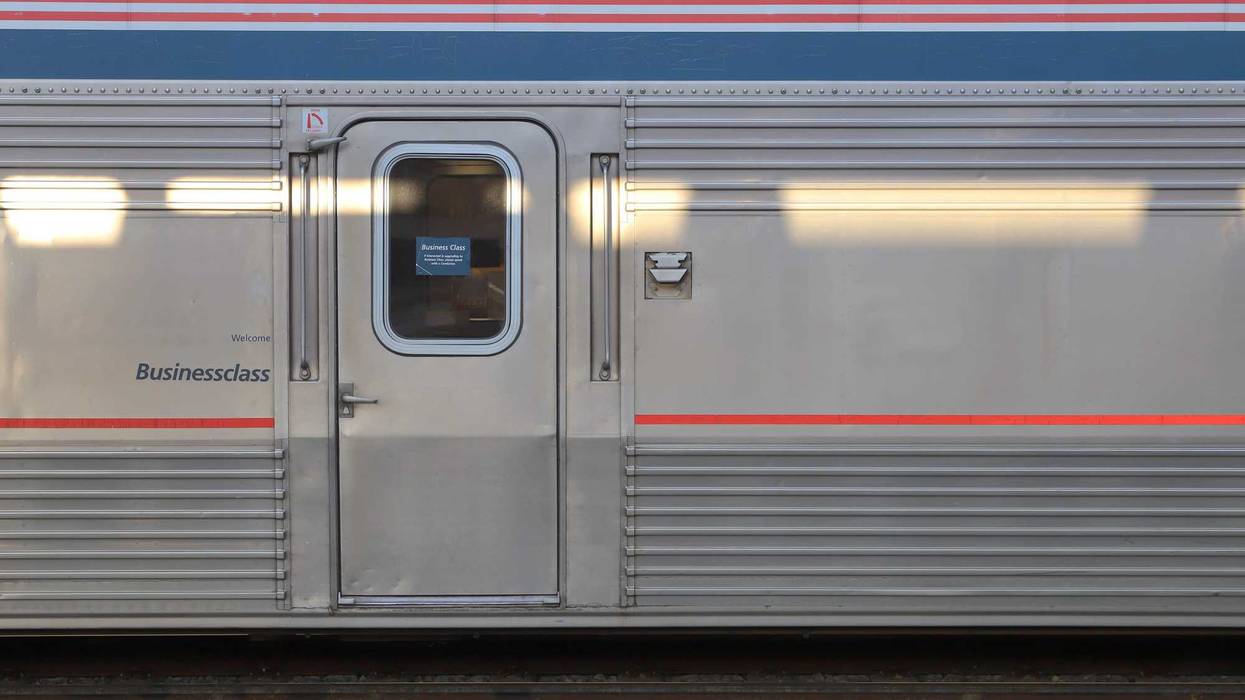Amtrak train