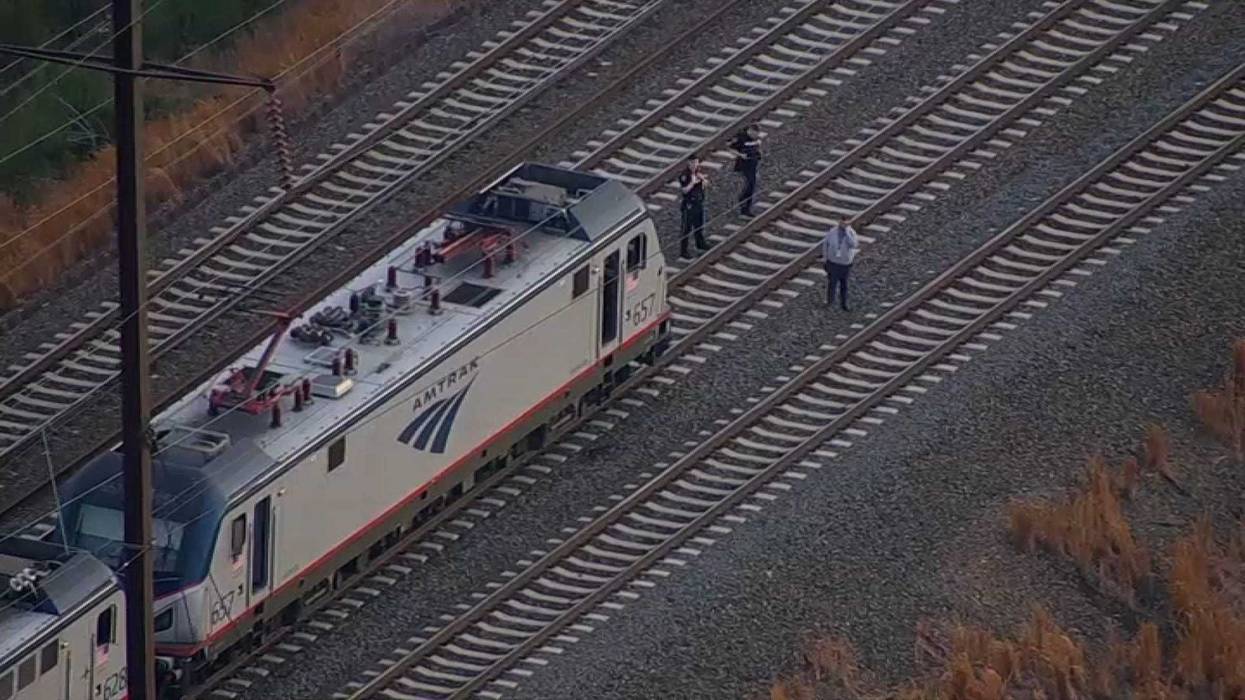 Amtrak train