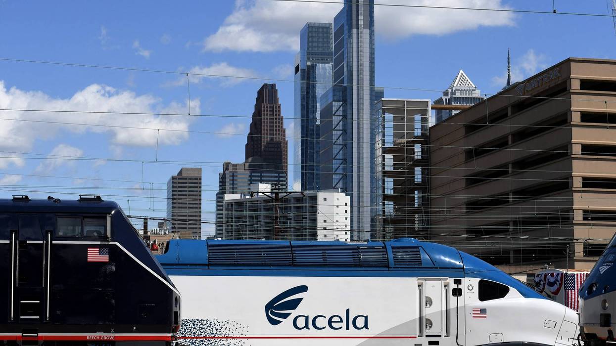 Amtrak train